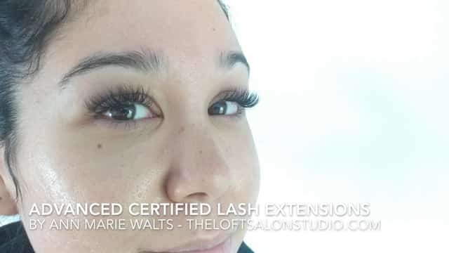 Volume Eyelash Extensions Video – Fluffier The Better