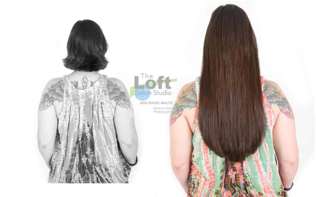 Bob To Long-Hair Extensions!