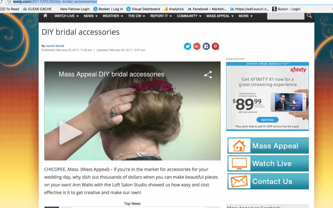 How To Create Bridal Hair Accesories
