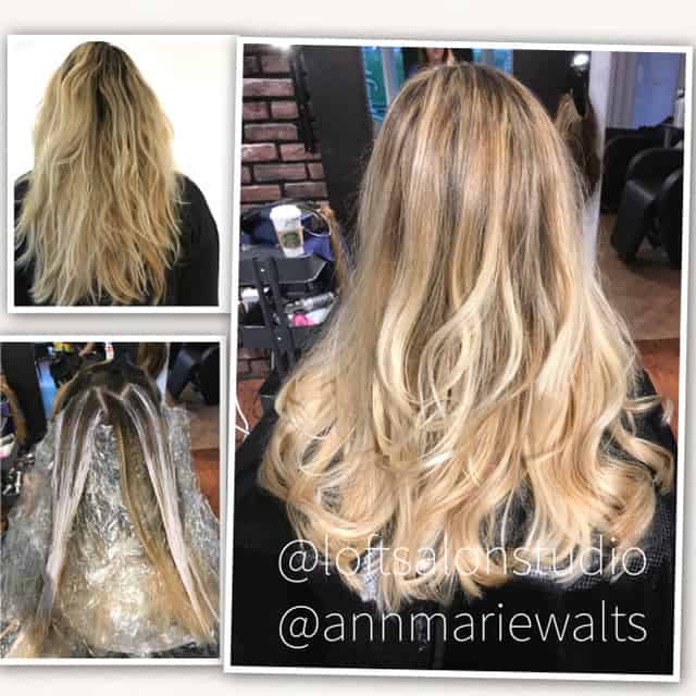 Dimensional Blonde Balayage